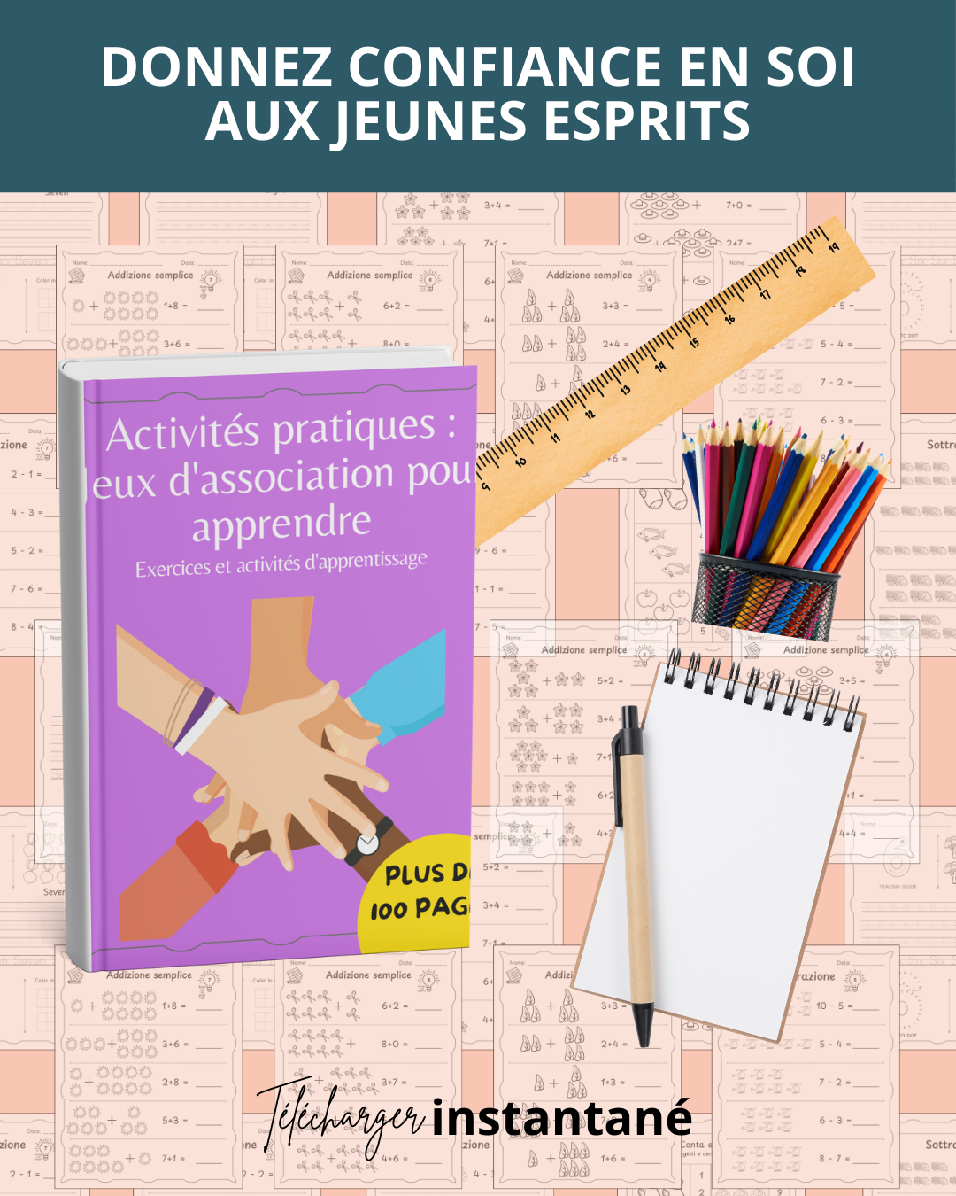 Les mains en action : jeux d'association pour l'apprentissage