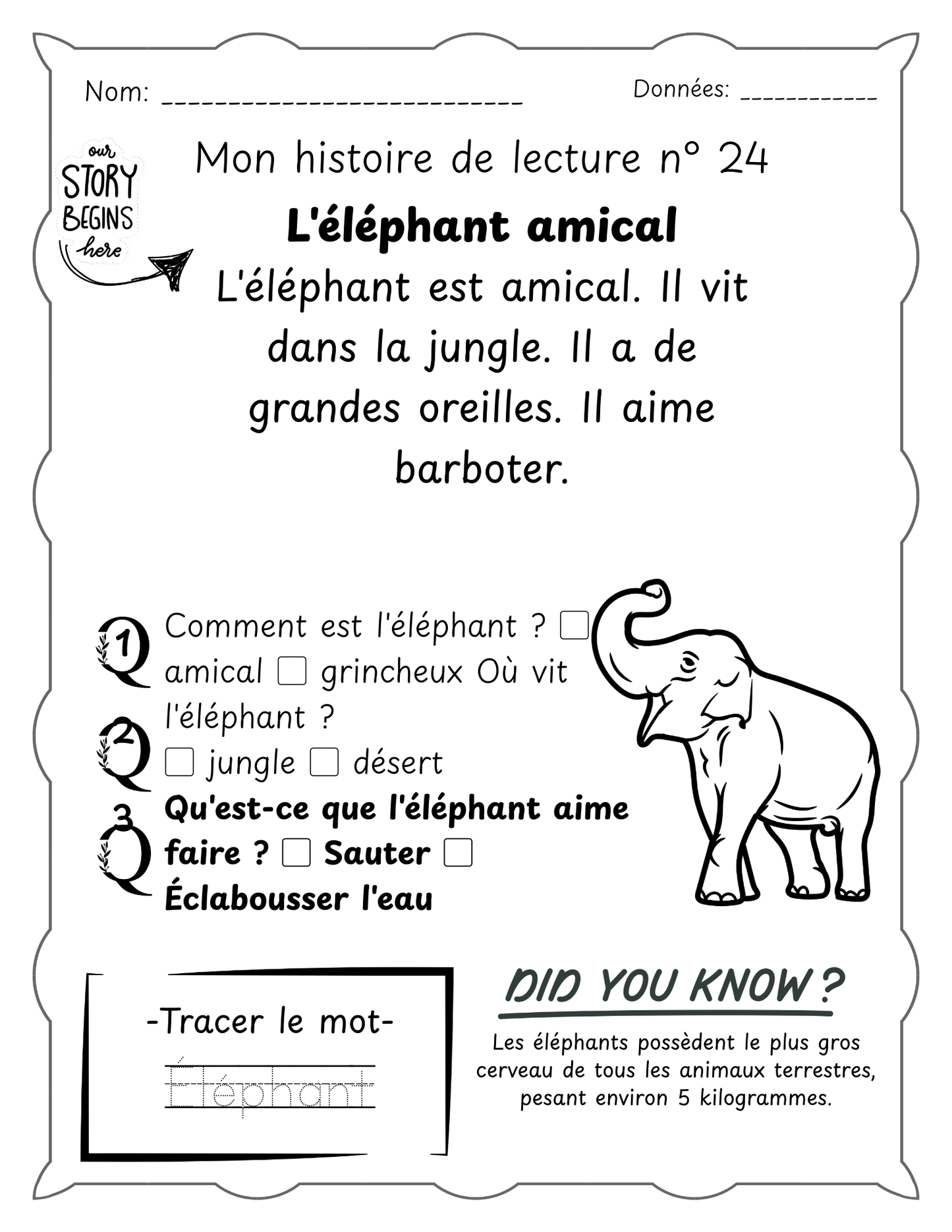 J'apprends à lire et à écrire: guide pratique pour les enfants