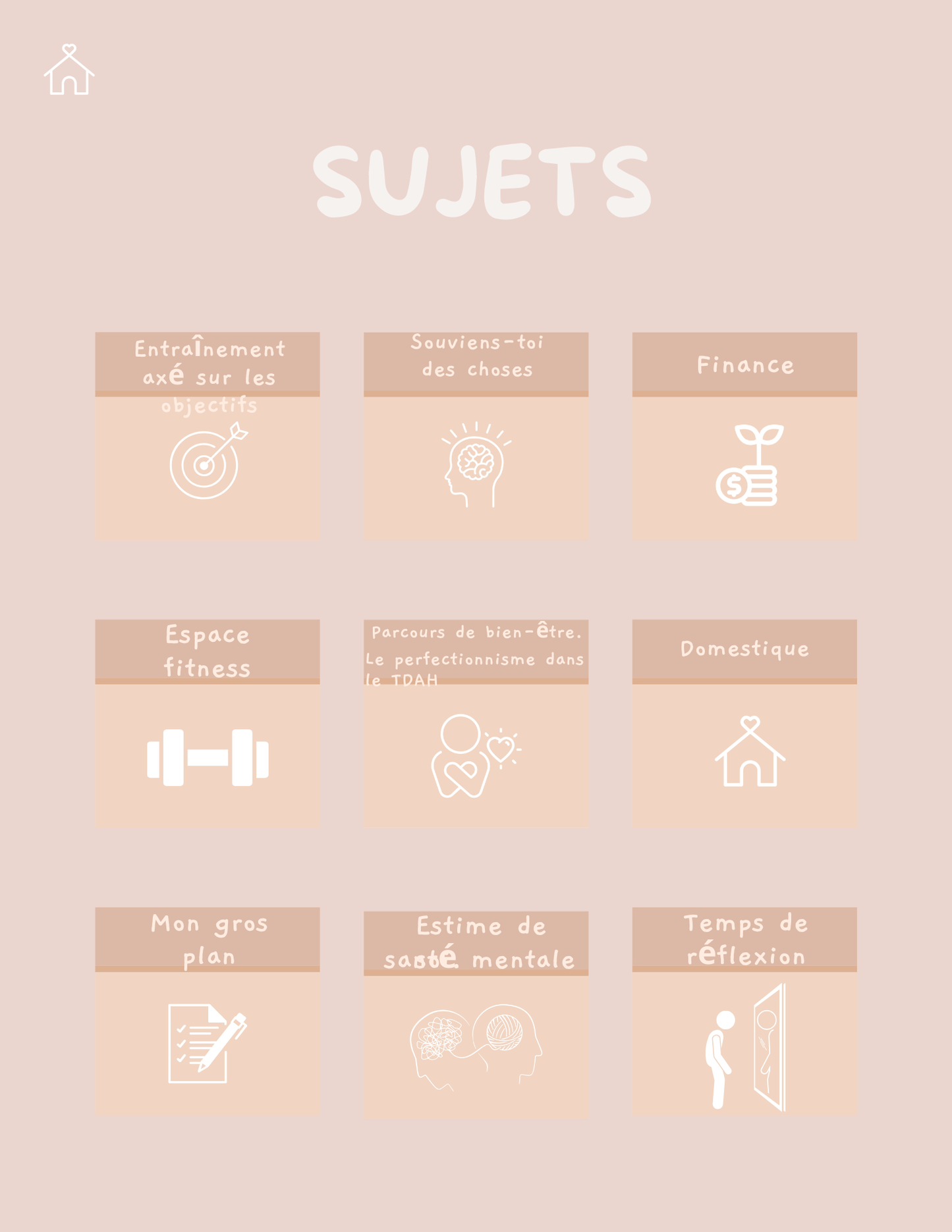 🎯Le cahier de Mente Serena : guide pratique pour l'équilibre émotionnel et l'organisation