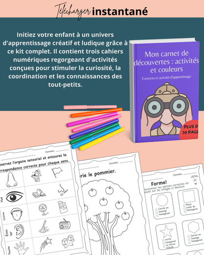 Mon cahier de découvertes