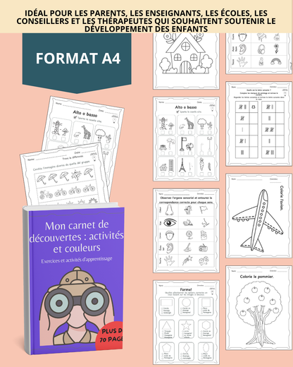 Mon cahier de découvertes