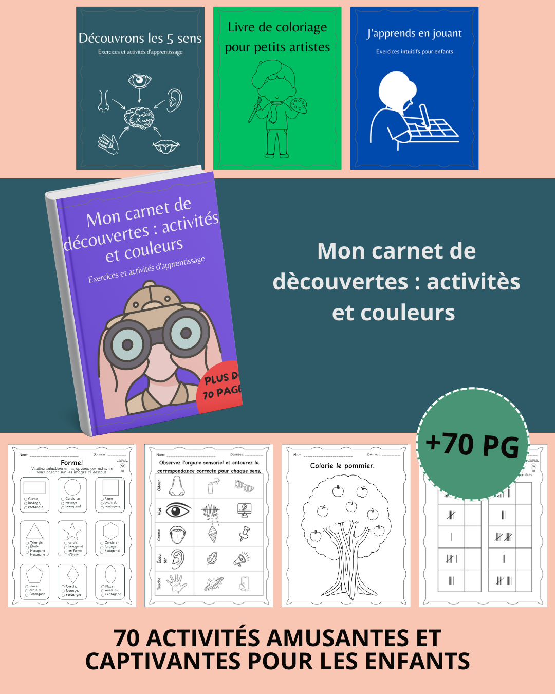 Mon cahier de découvertes