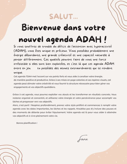 🎯Le cahier de Mente Serena : guide pratique pour l'équilibre émotionnel et l'organisation