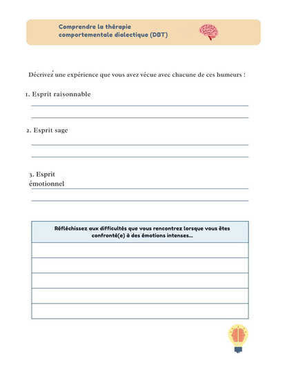 Votre carnet de bien-être émotionnel : des outils pratiques pour un esprit serein.