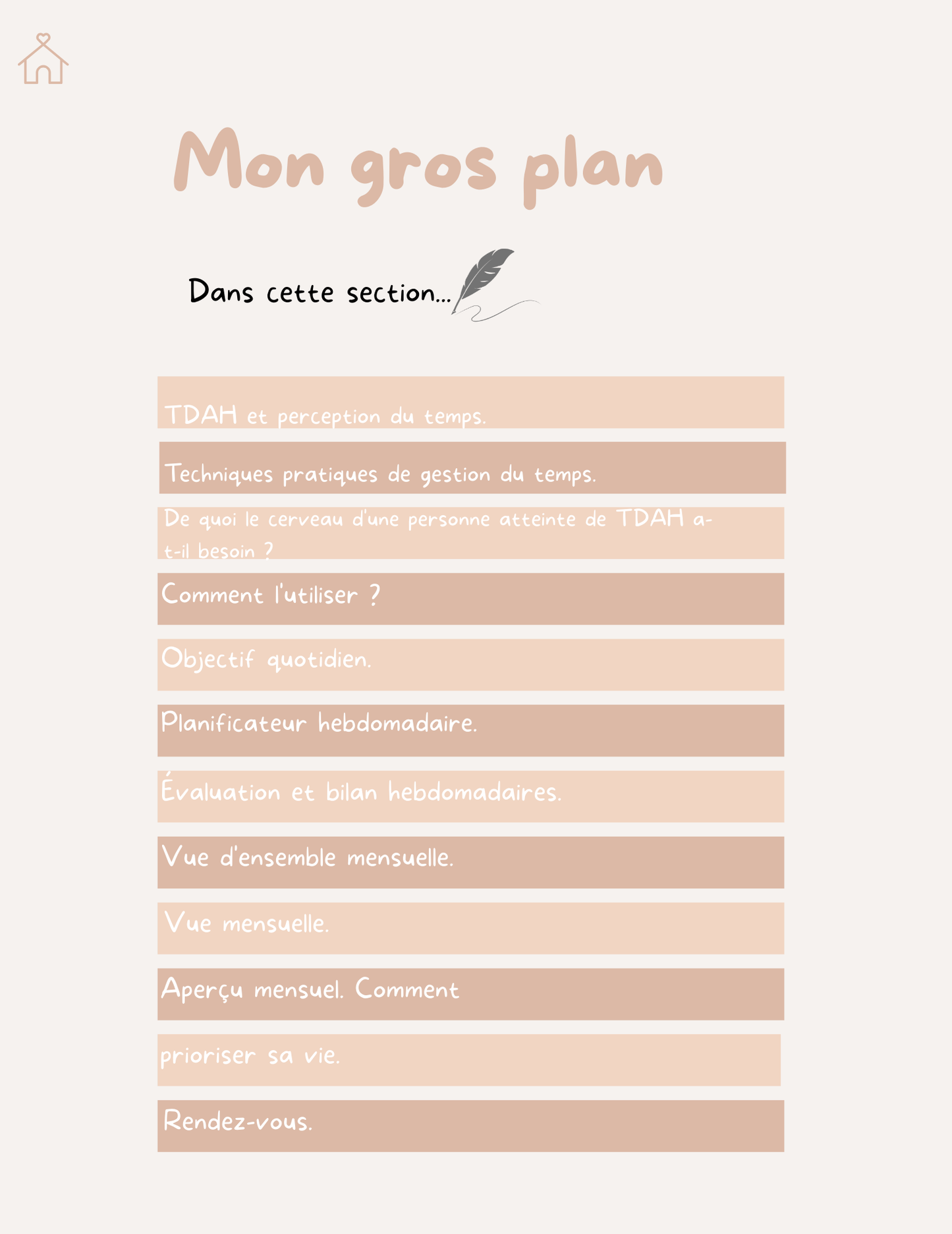 🎯Le cahier de Mente Serena : guide pratique pour l'équilibre émotionnel et l'organisation