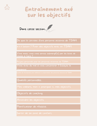 🎯Le cahier de Mente Serena : guide pratique pour l'équilibre émotionnel et l'organisation