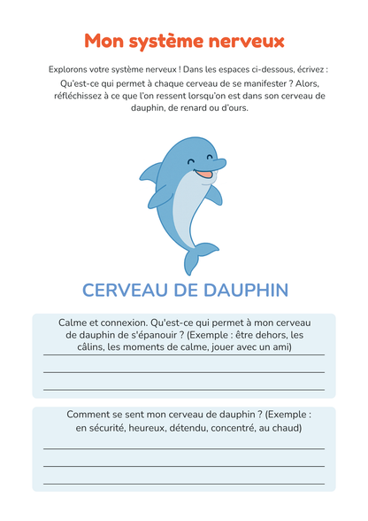 Mon premier cahier d'émotions : un voyage à la découverte du calme et du courage.