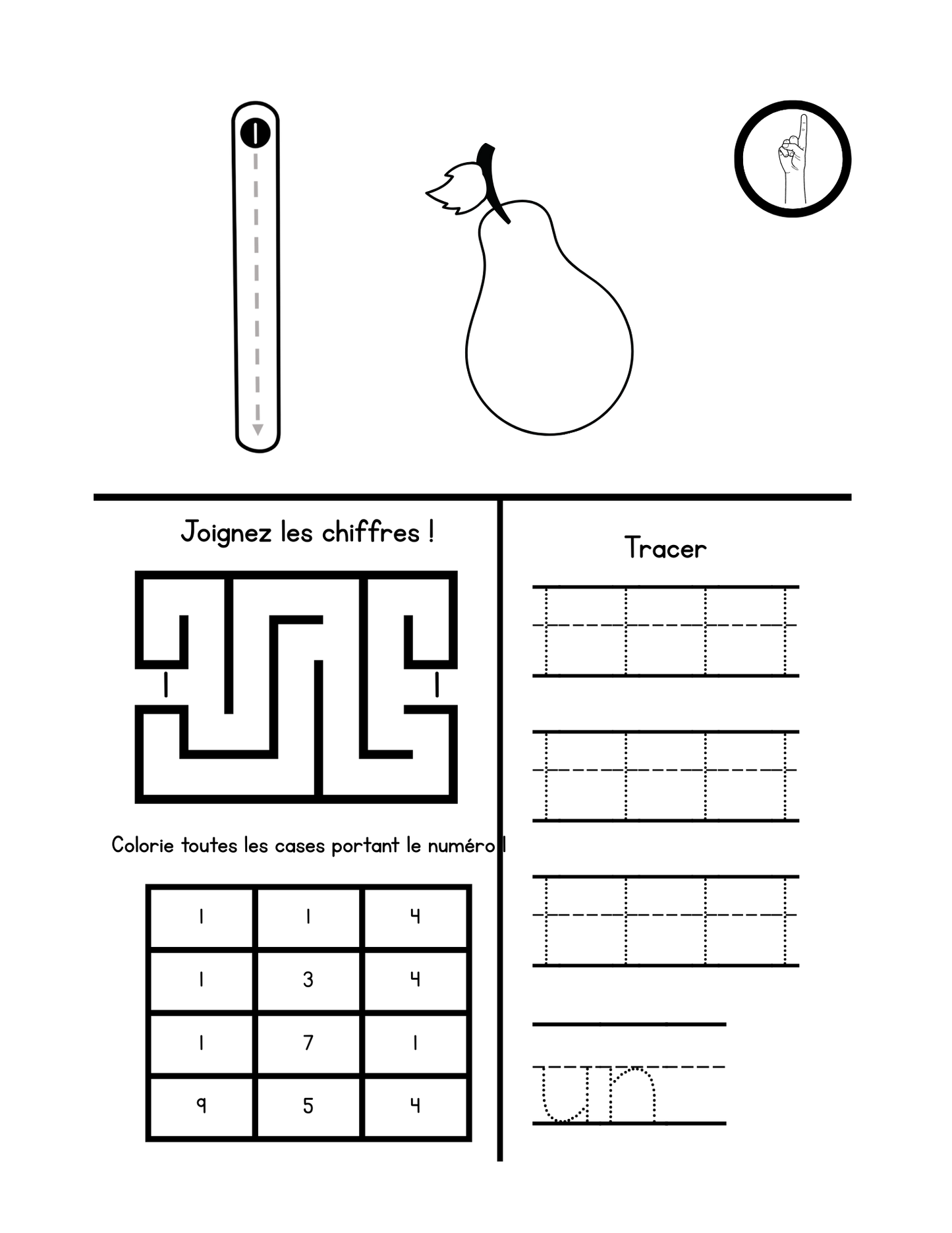 Cahier de chiffres pour la maternelle : une aventure éducative pour apprendre à compter