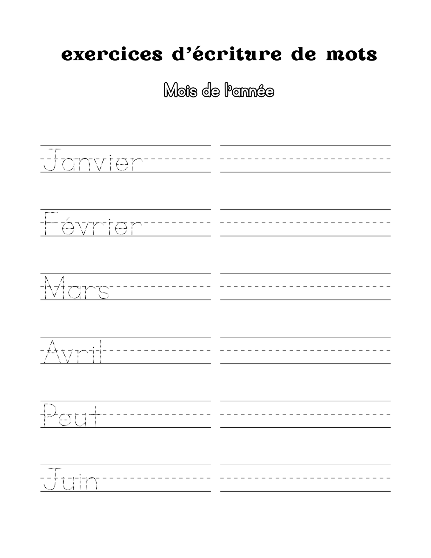 Cahier d'écriture cursive pour enfants : l'art d'écrire avec style