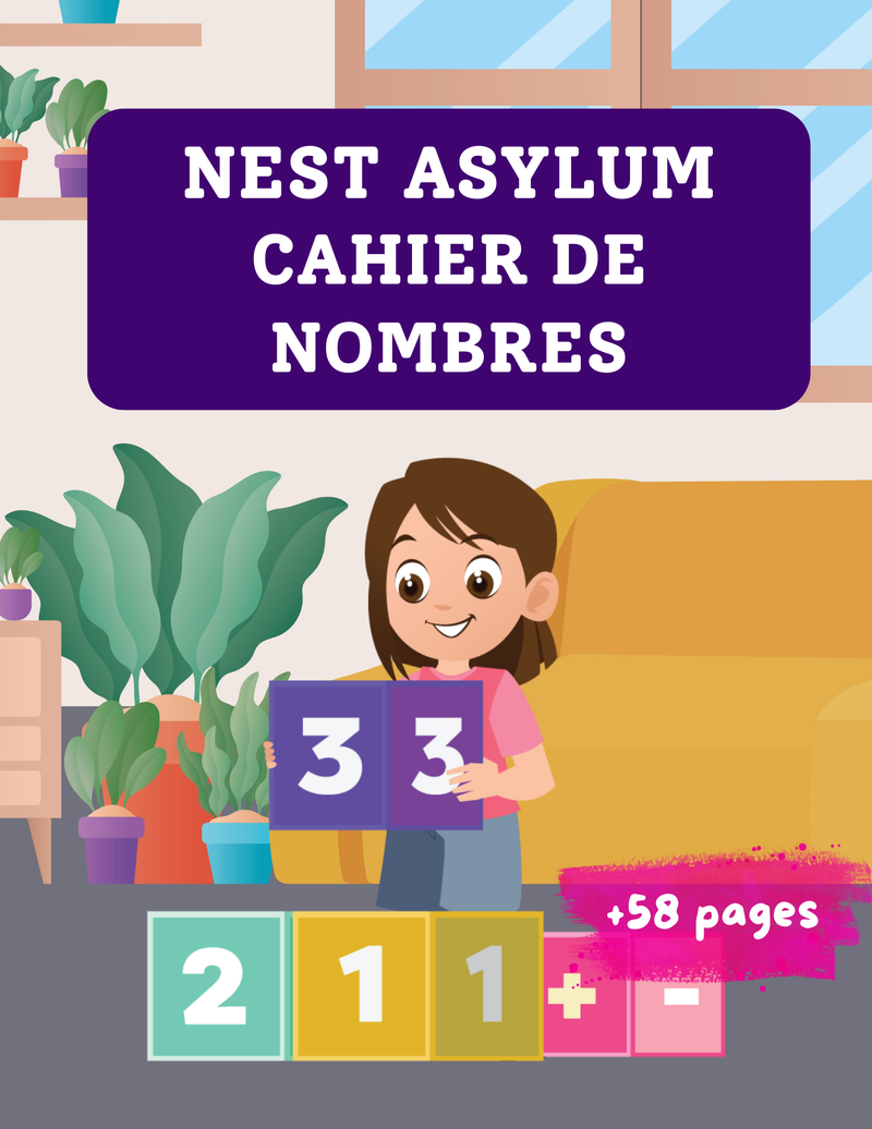 Cahier de chiffres pour la maternelle: une aventure éducative pour apprendre à compter