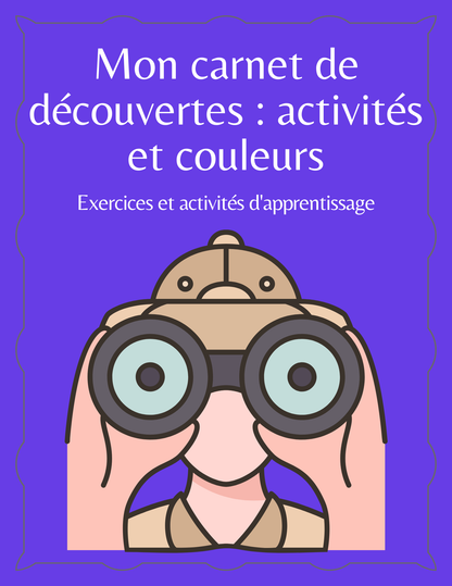Mon cahier de découvertes