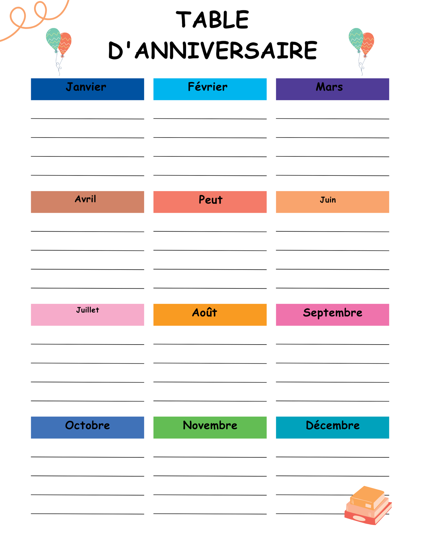 Agenda scolaire pour enfants : Un programme pour une année scolaire sans stress