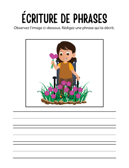 Cahier d'Activités de Printemps : L'Apprentissage Éclot avec la Nature