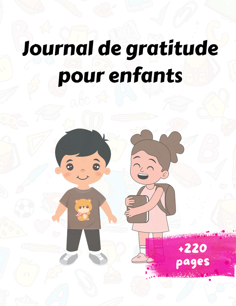 Journal de gratitude: cultivez le bonheur dans le cœur de votre enfant