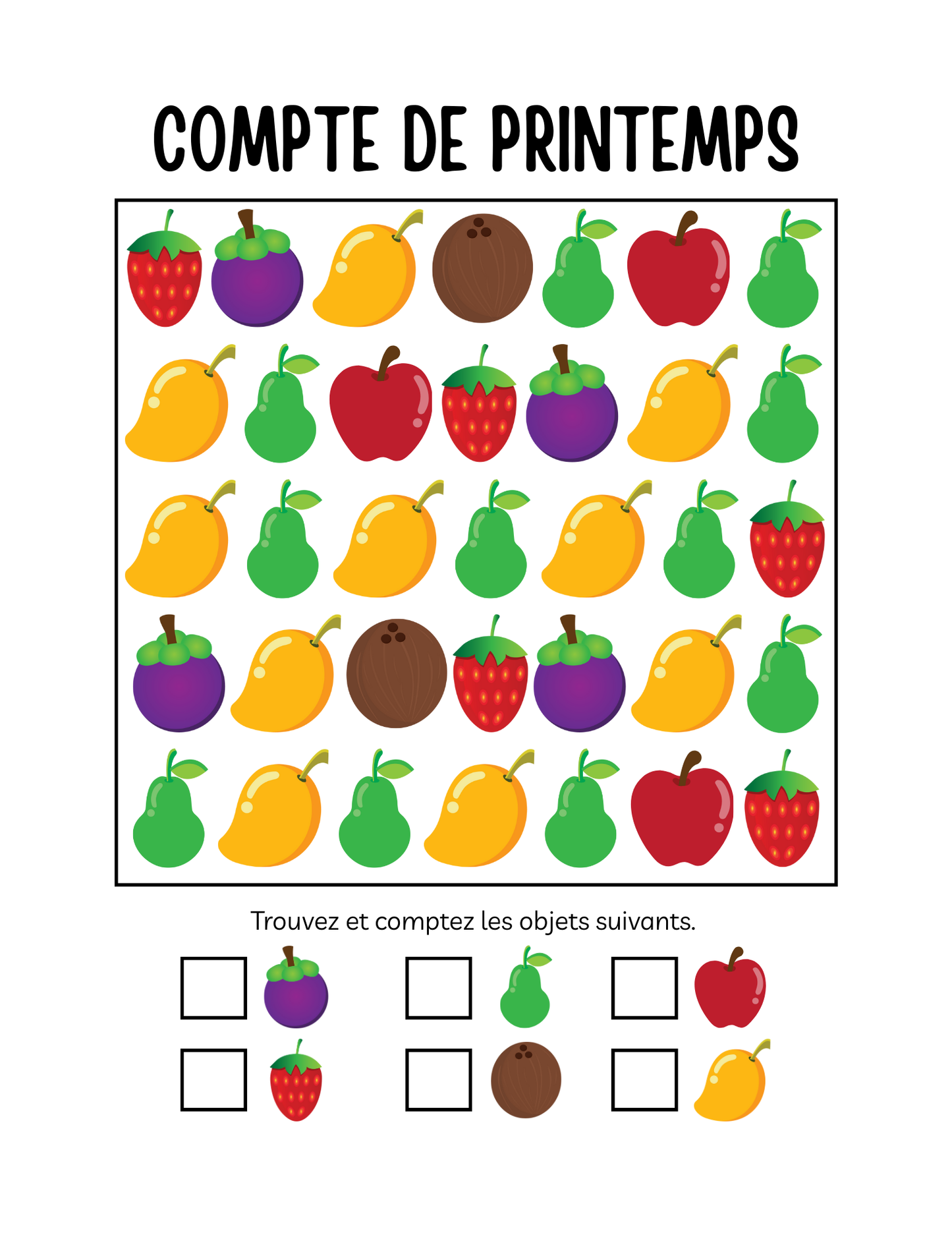 Cahier d'Activités de Printemps : L'Apprentissage Éclot avec la Nature