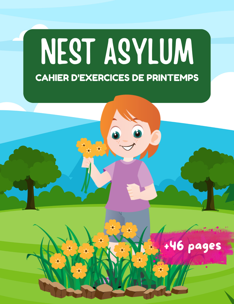 Cahier d'Activités de Printemps: L'Apprentissage Éclot avec la Nature