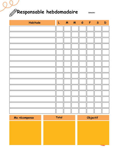 Agenda scolaire pour enfants : Un programme pour une année scolaire sans stress