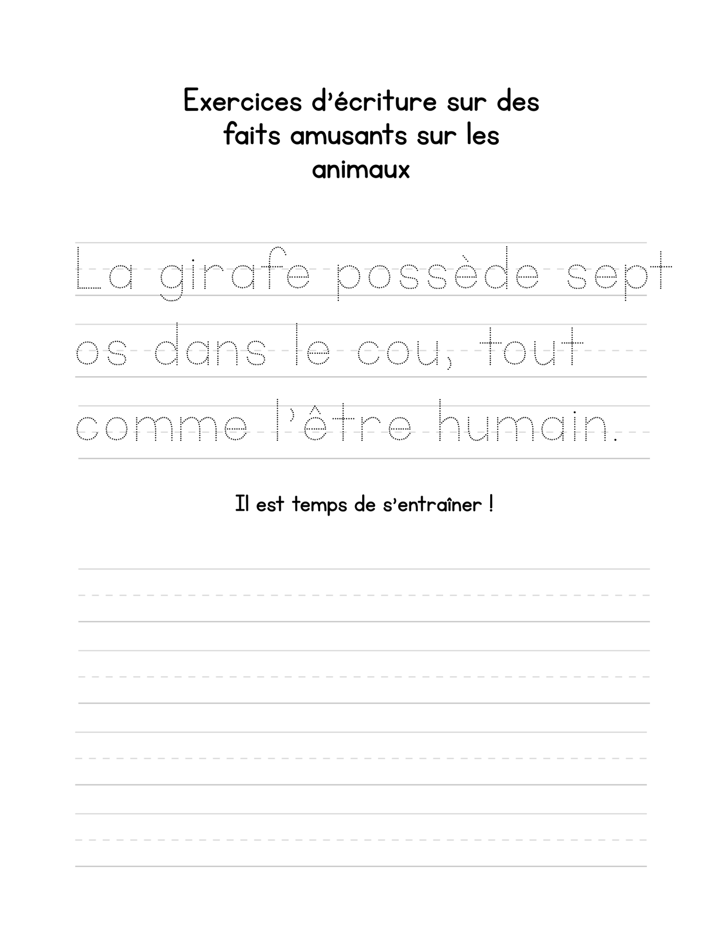 Cahier d'écriture cursive pour enfants : l'art d'écrire avec style