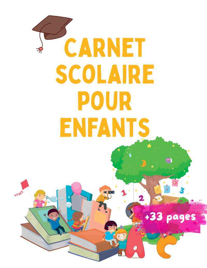 Agenda scolaire pour enfants: Un programme pour une année scolaire sans stress
